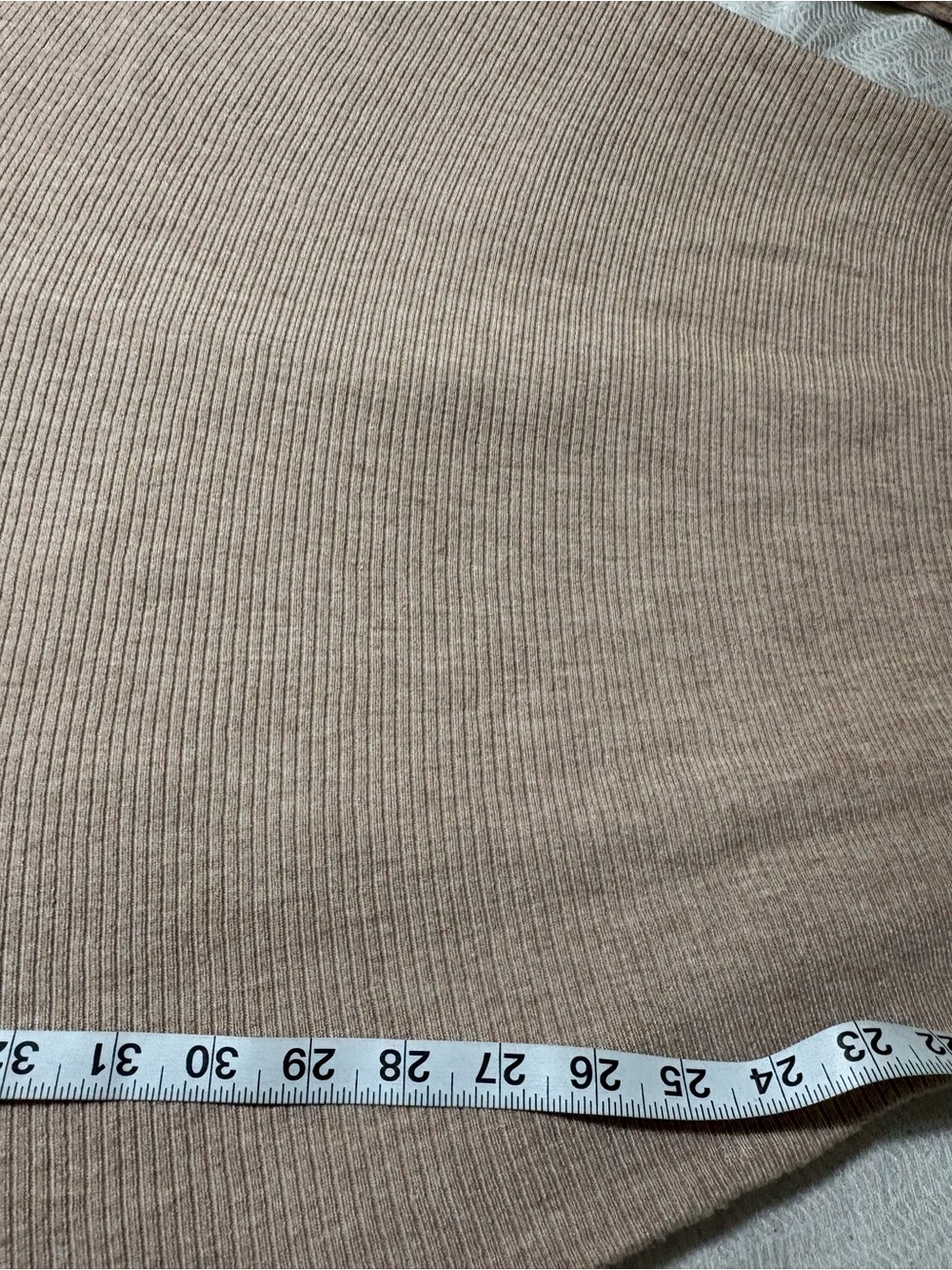 Rachel Zoe Puff-Sleeve Knit Dress in Beige Size L Short Dress - Picture 10 of 13
